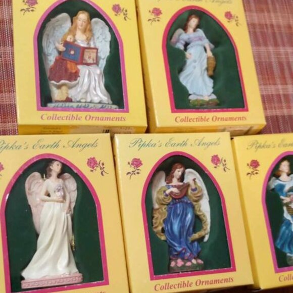 Pipka Earth Angel x5 Ornaments. NEW PRICE - Picture 3 of 11